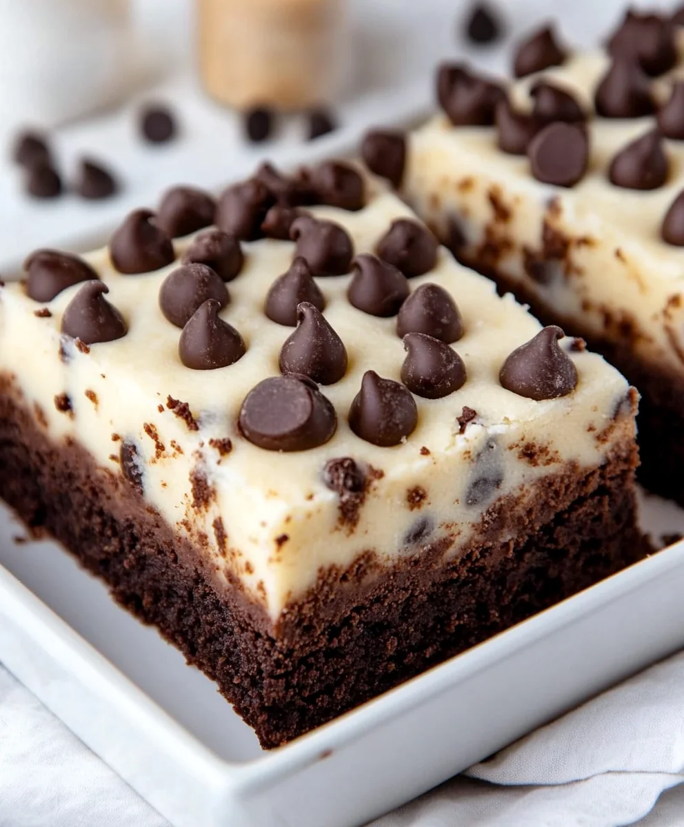 Chocolate Chip Cookie Dough Brownies