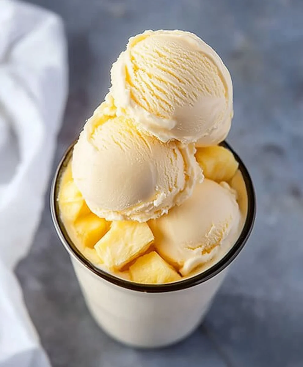 Pineapple Ice Cream