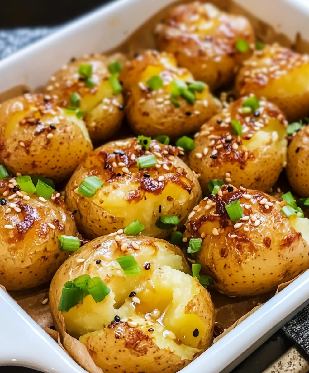 Crispy Potatoes with Miso Butter