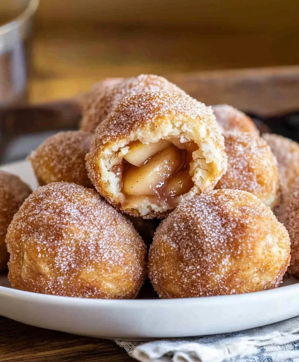 Air Fryer Apple Pie Bombs