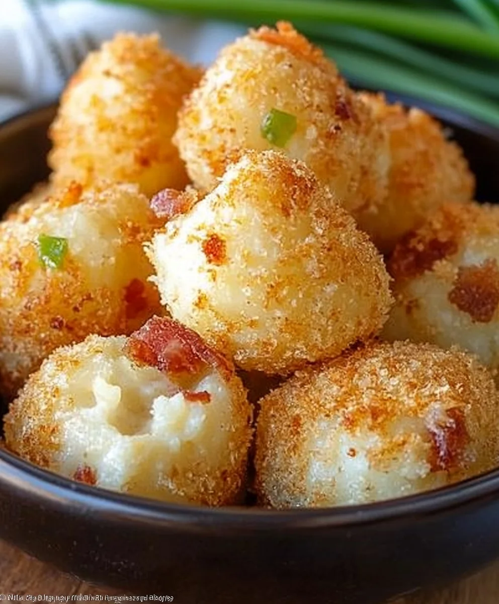 Loaded Mashed Potato Bites
