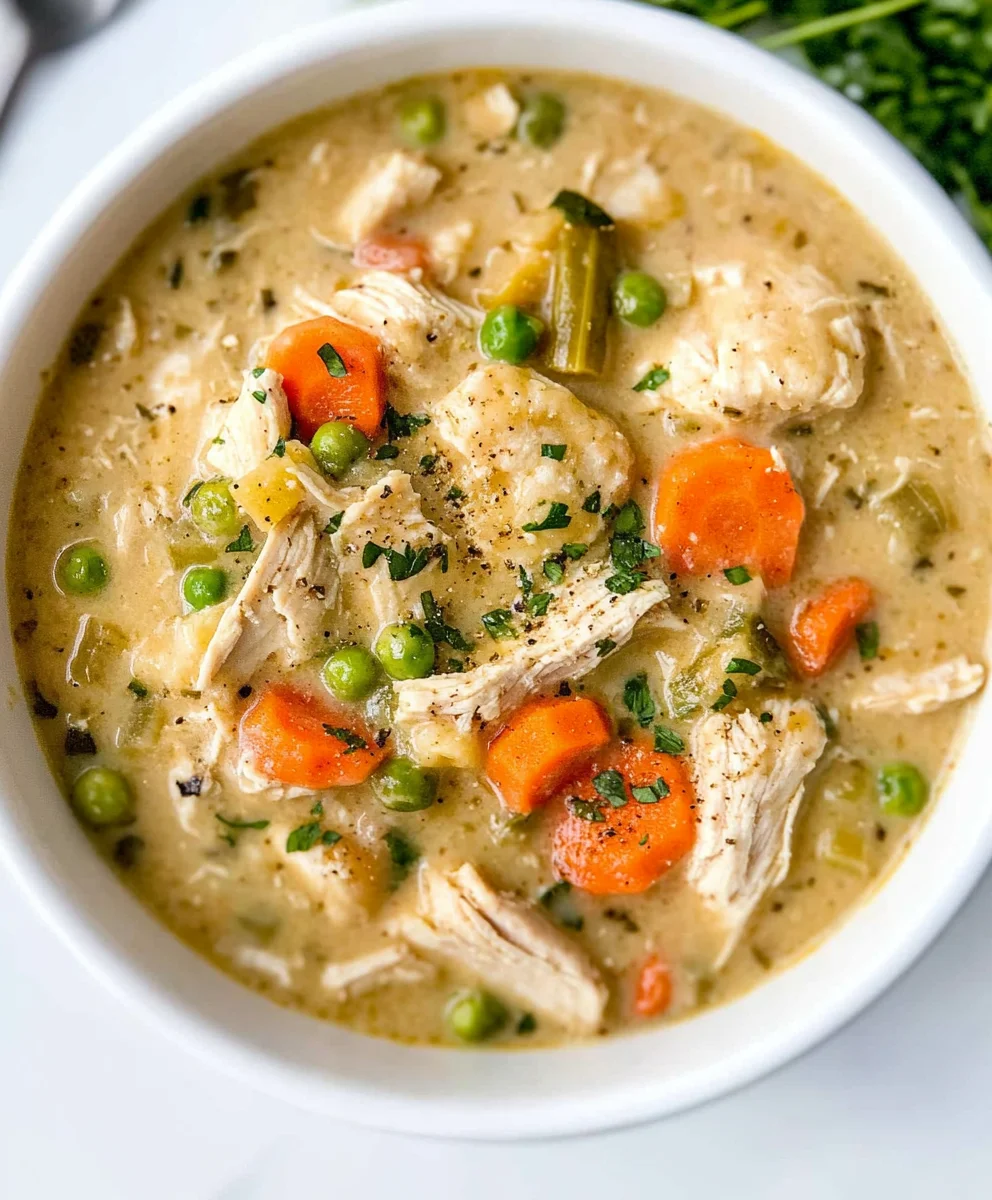 Chicken Pot Pie Soup