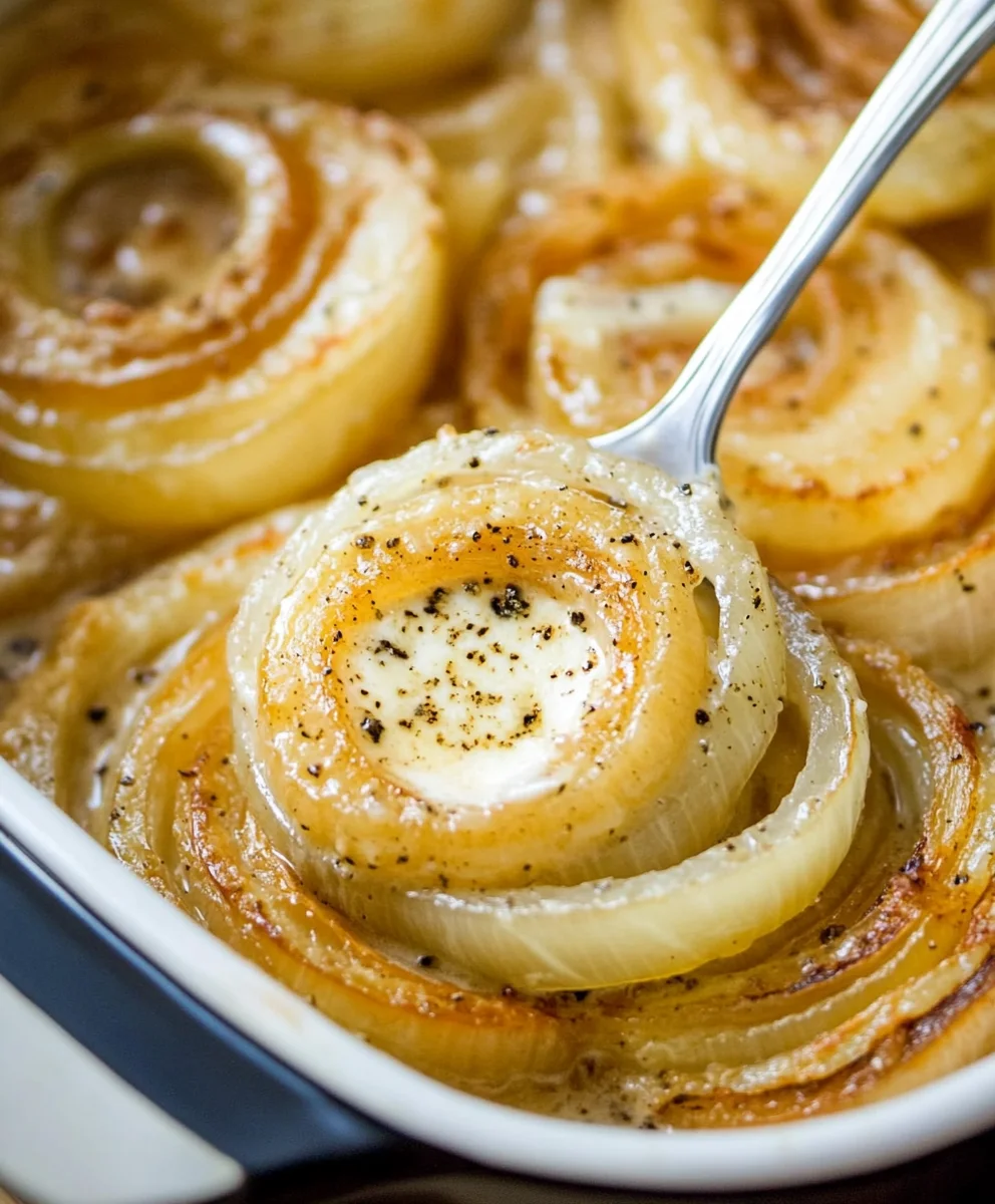Roasted Parmesan Creamed Onions