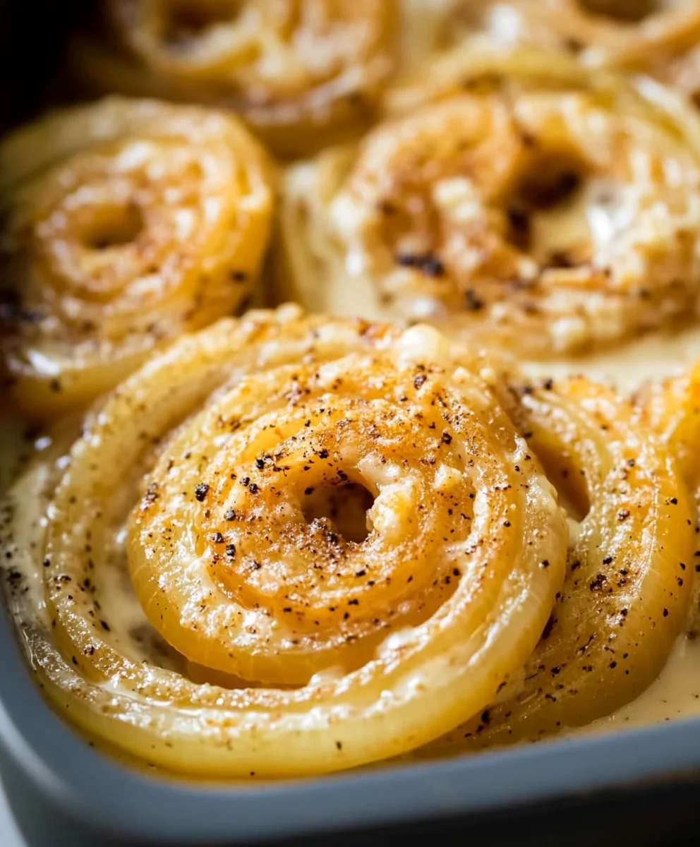 Roasted Parmesan Creamed Onions