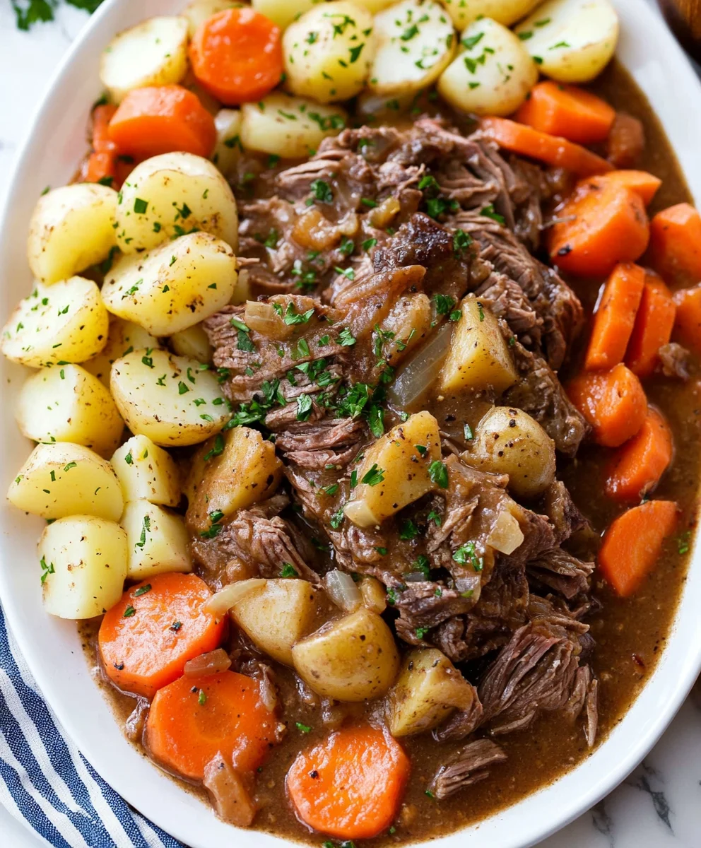 Perfect Slow Cooker Pot Roast