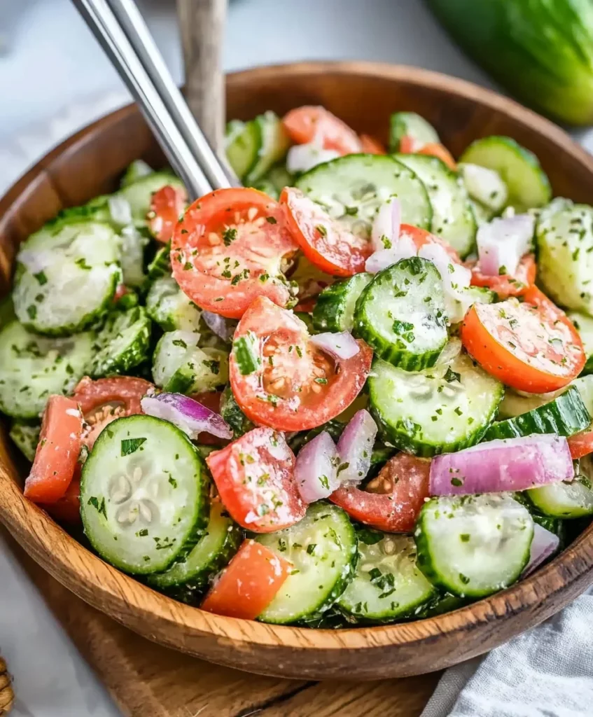 Cucumber Tomato Salad
