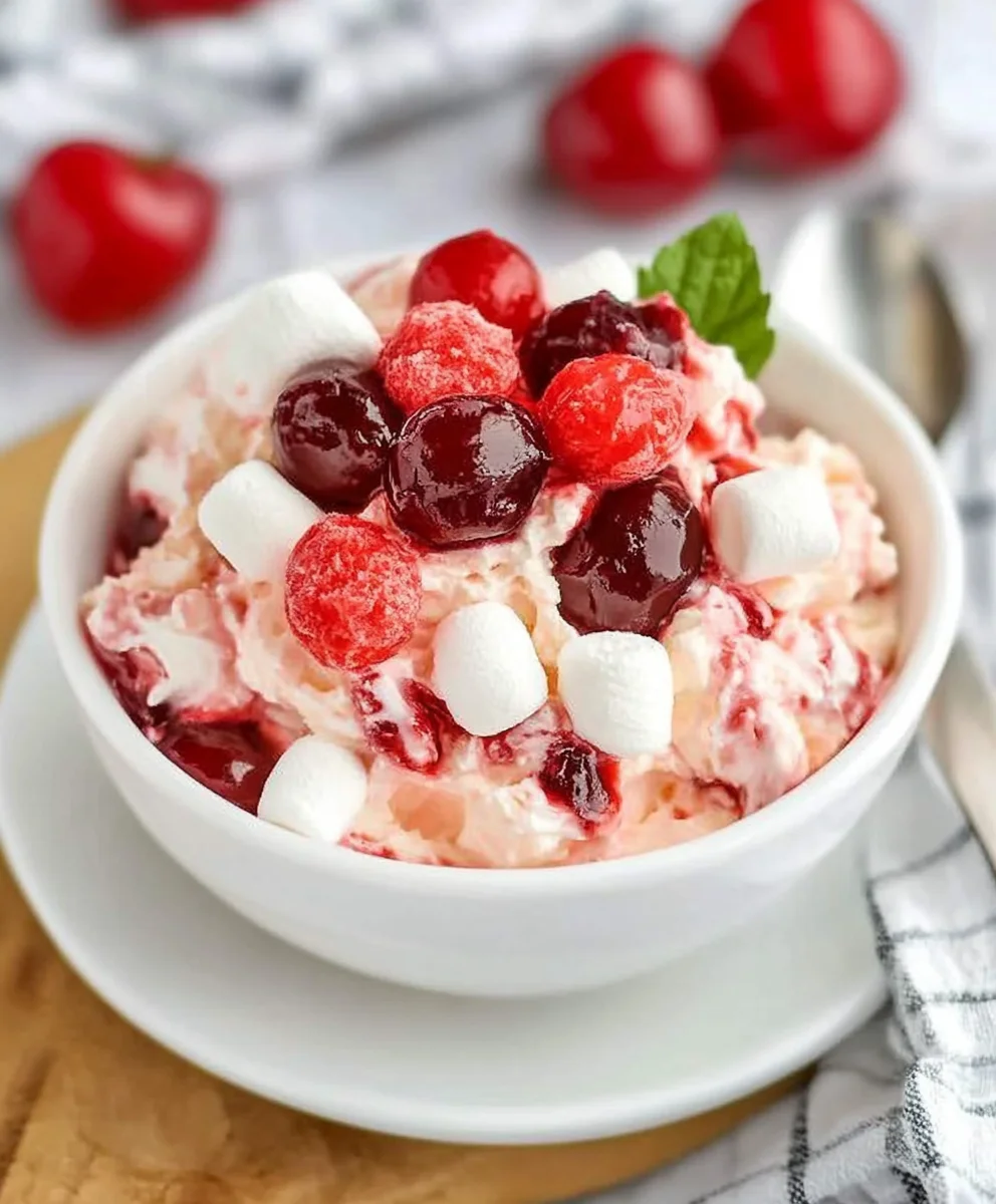 Cherry Cheesecake Fluff Recipe