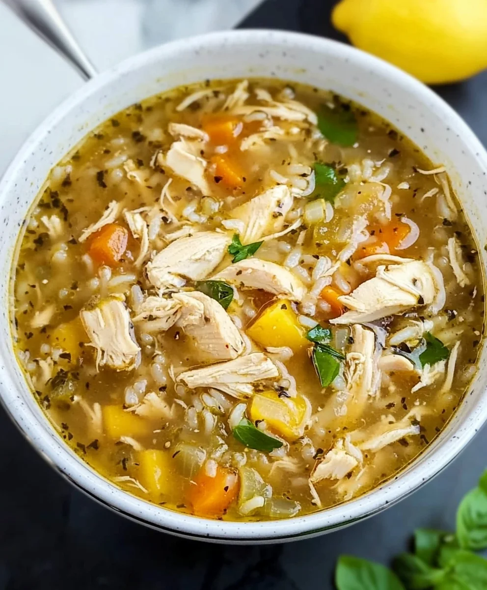 Chicken and Rice Soup