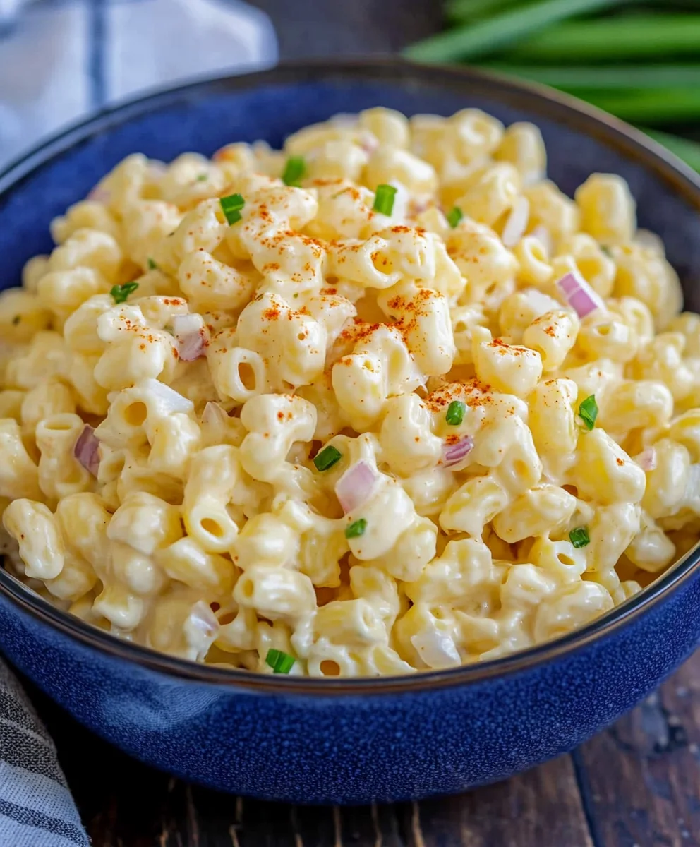 Deviled Egg Pasta Salad