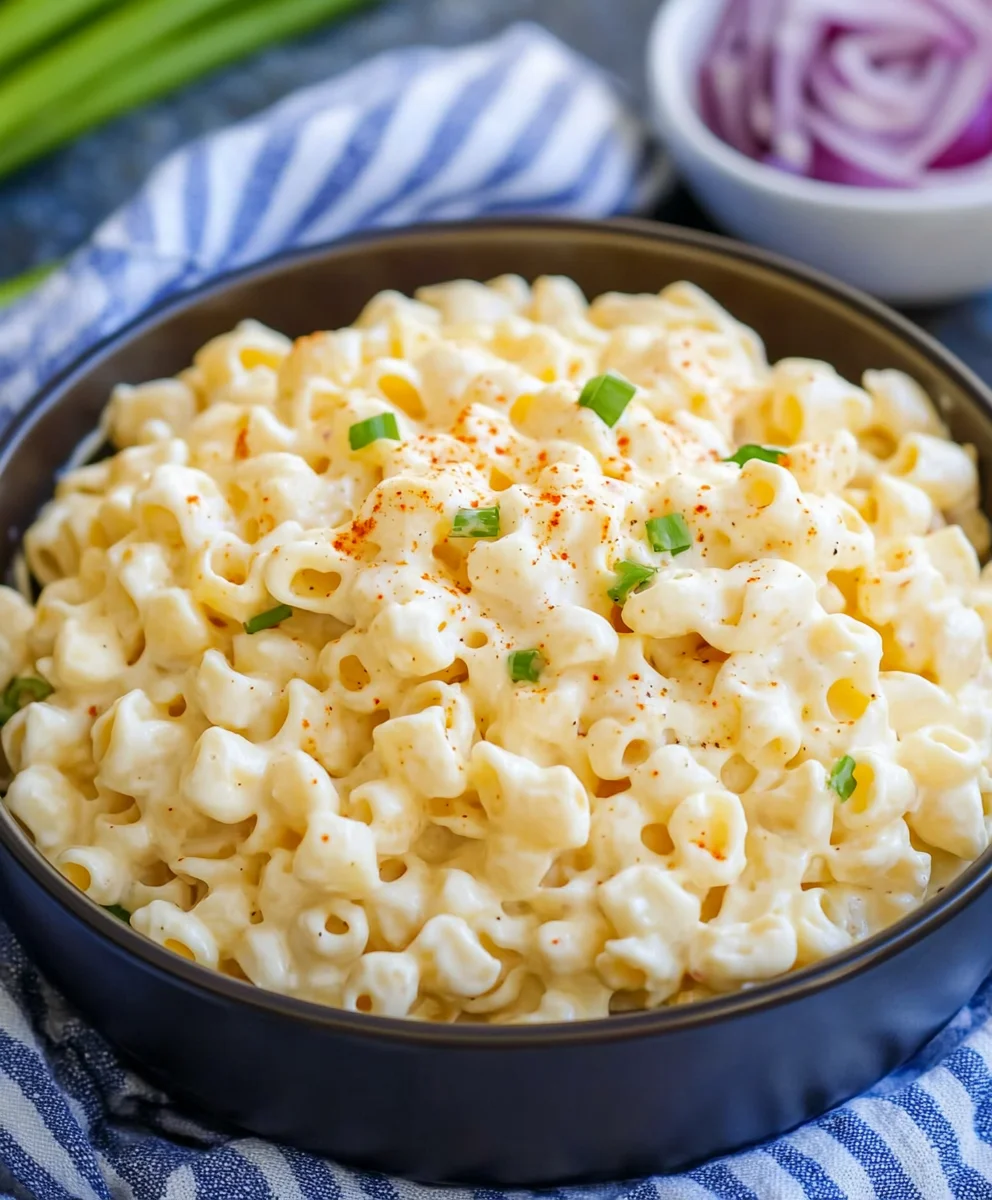 Deviled Egg Pasta Salad