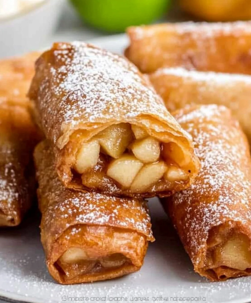 Apple Pie Egg Rolls