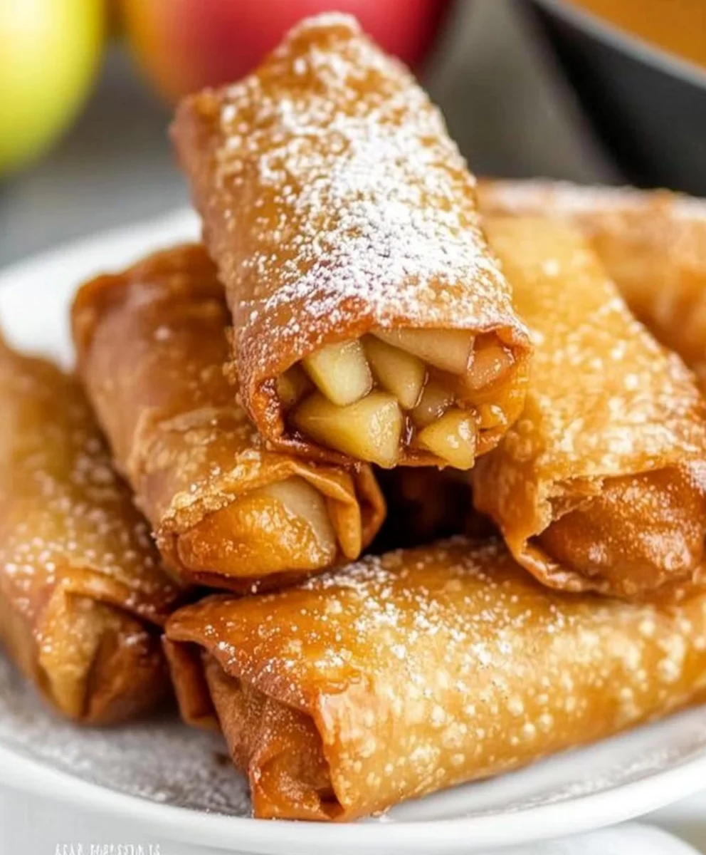 Apple Pie Egg Rolls