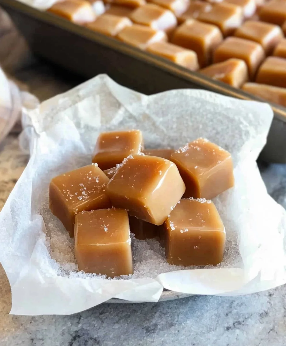 Soft, Buttery Homemade Caramels