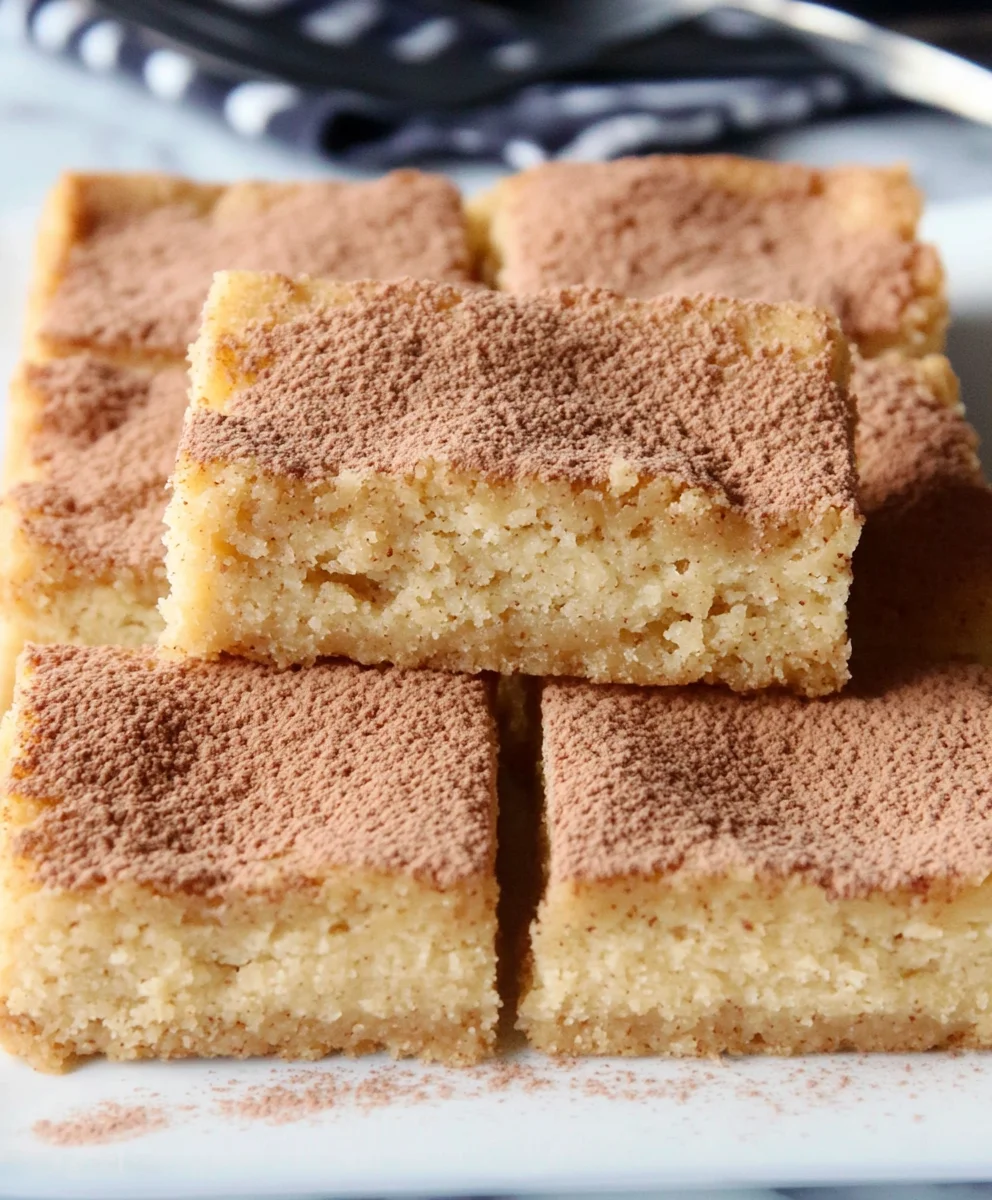 Snickerdoodle Cookie Bars