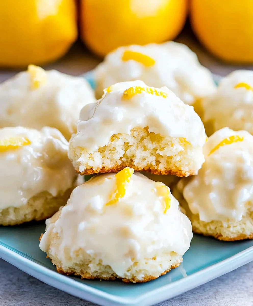 Italian Lemon Drop Cookies