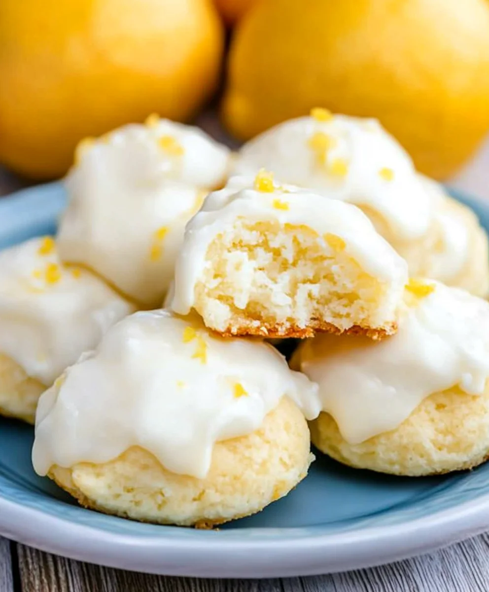 Italian Lemon Drop Cookies
