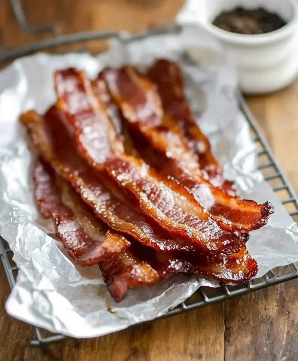 maple-candied bacon