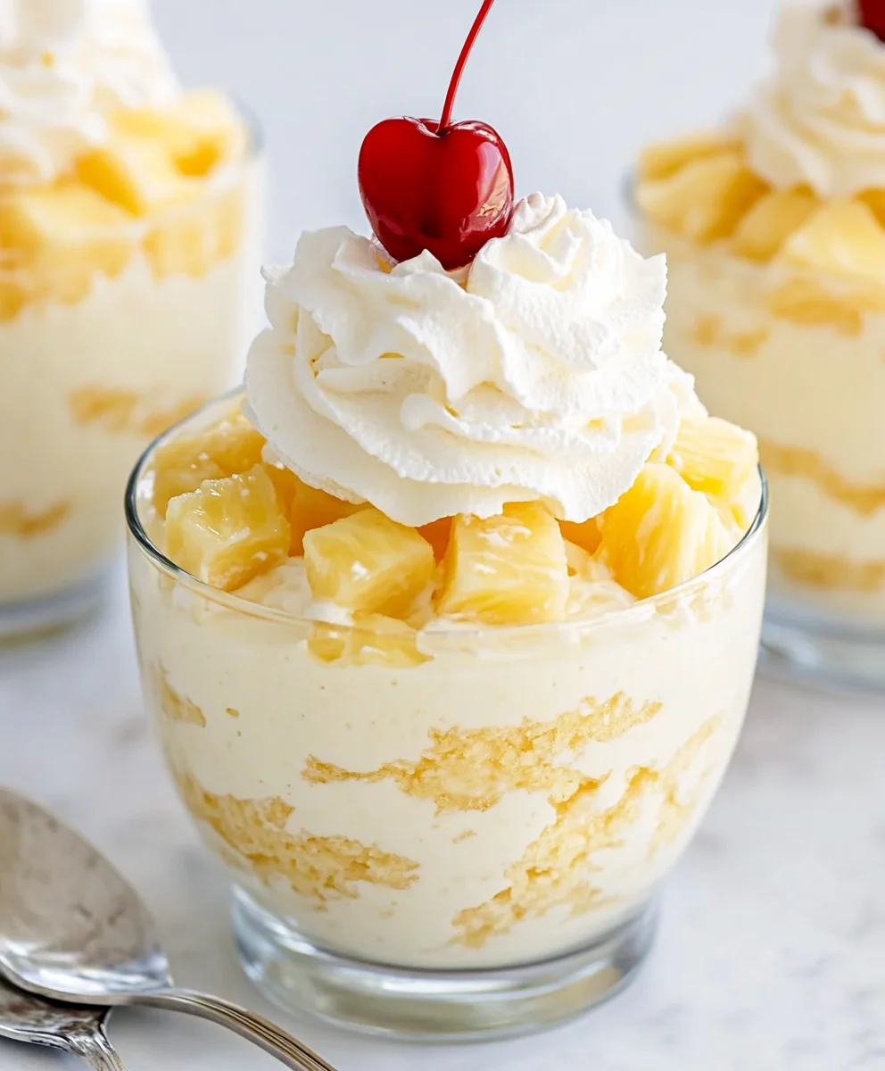 Easy Pineapple Dessert Comes Together with 3 Ingredients