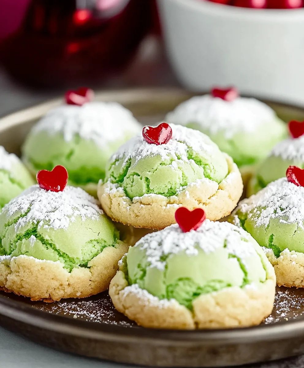 Grinch Cookies