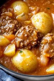 Salisbury Steak and Potato Skillet