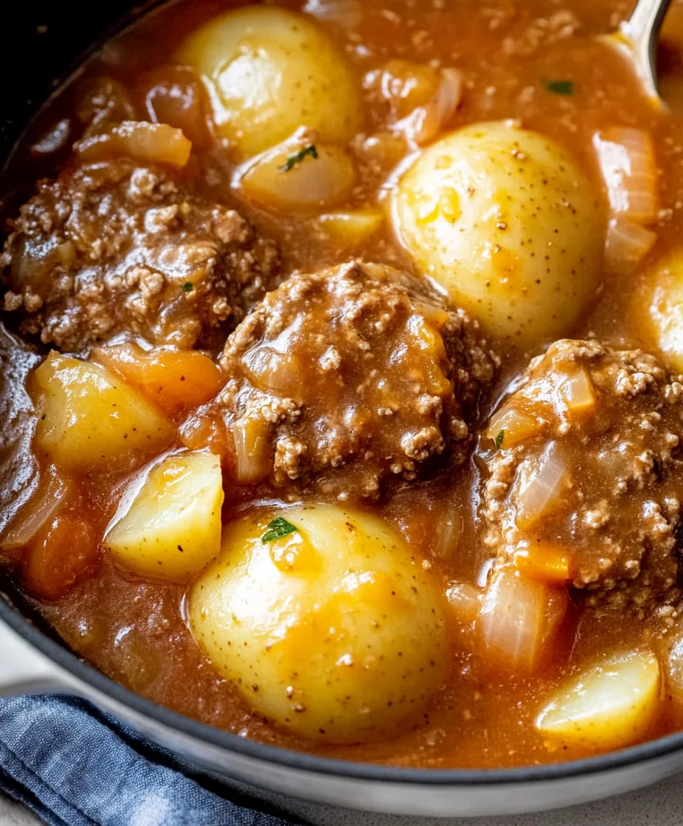 Salisbury Steak and Potato Skillet