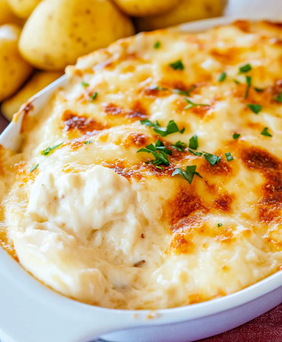Copycat Ruth’s Chris Potatoes au Gratin