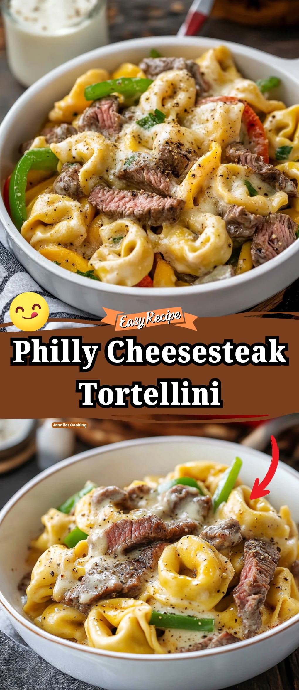 Philly Cheesesteak Tortellini