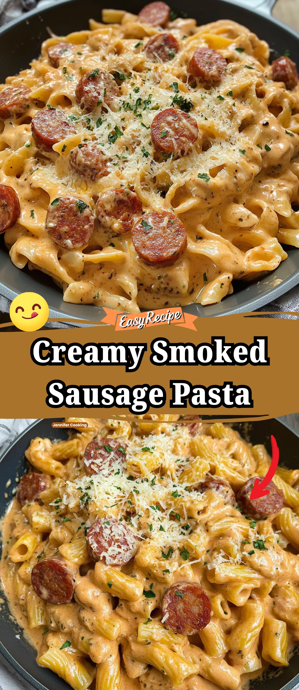 Creamy Smoked Sausage Pasta