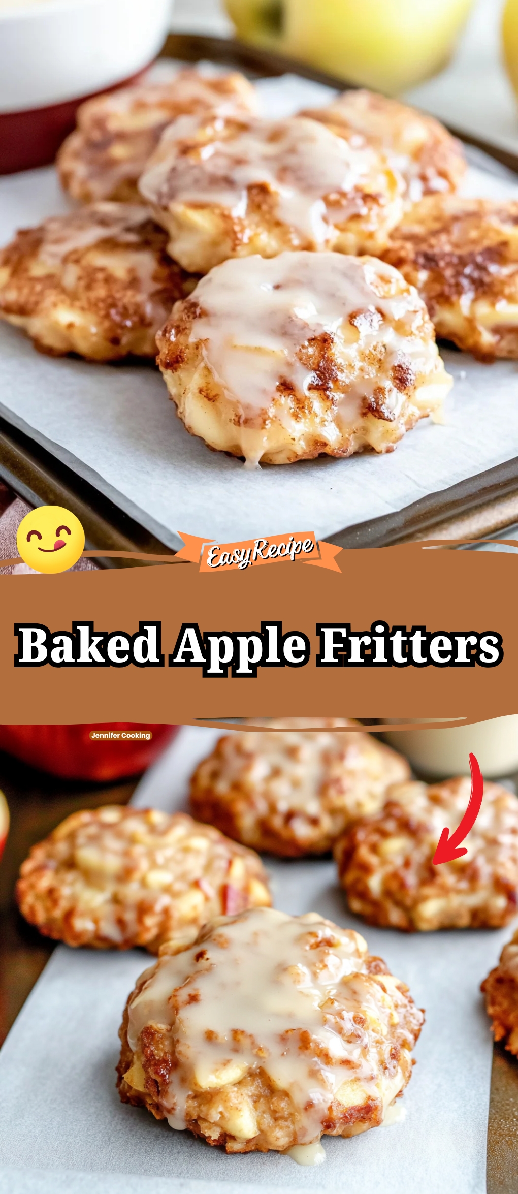 Baked Apple Fritters