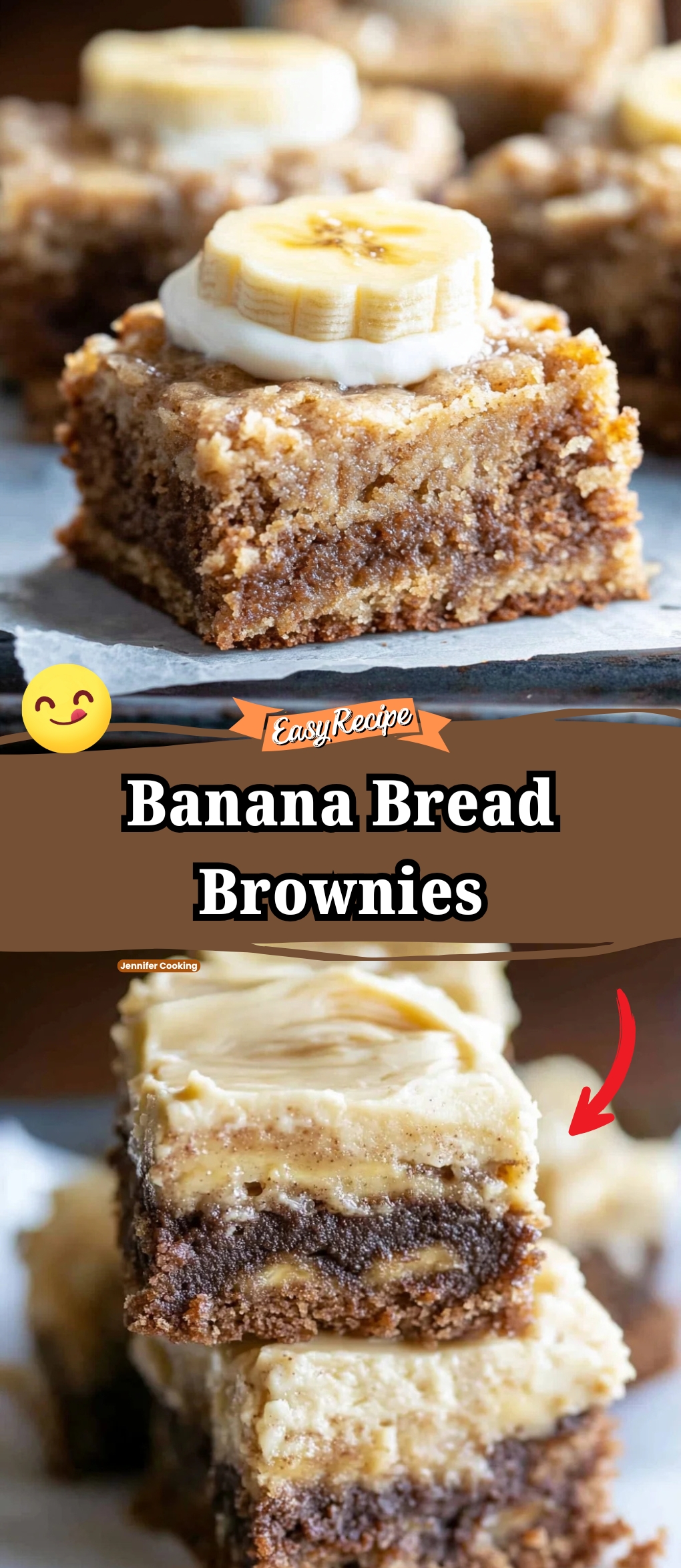 Banana Bread Brownies