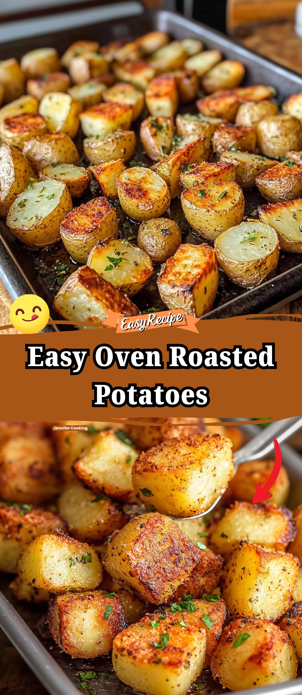Easy Oven Roasted Potatoes
