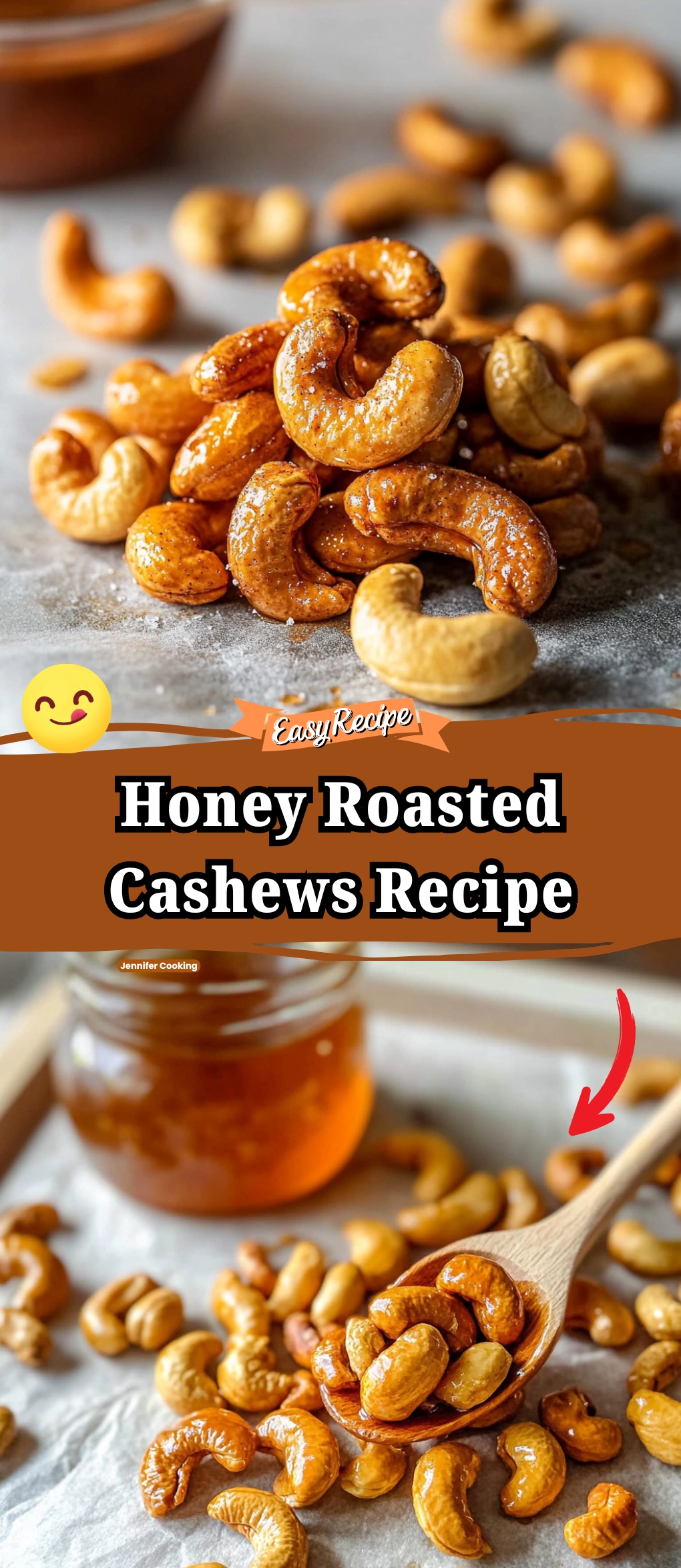 Honey Roasted Cashews Recipe