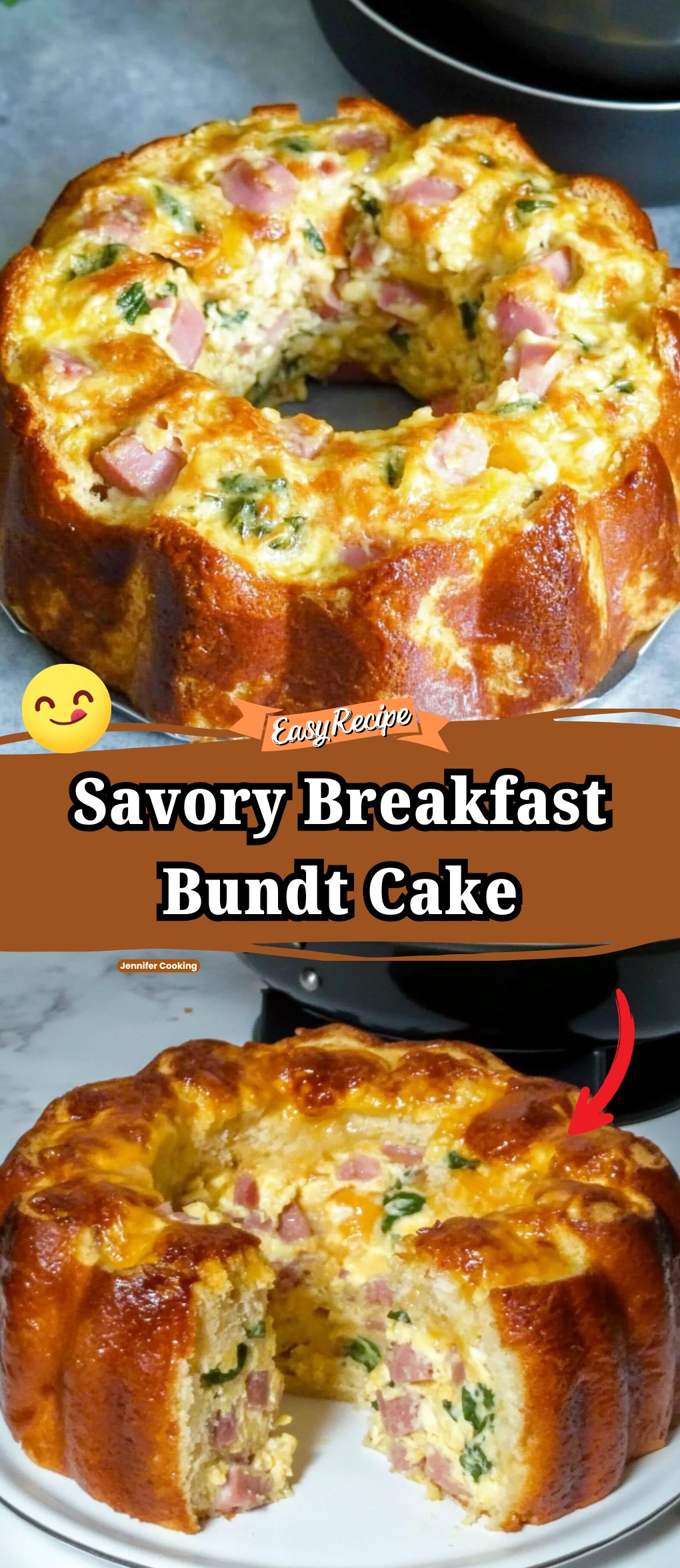 Savory Breakfast Bundt Cake