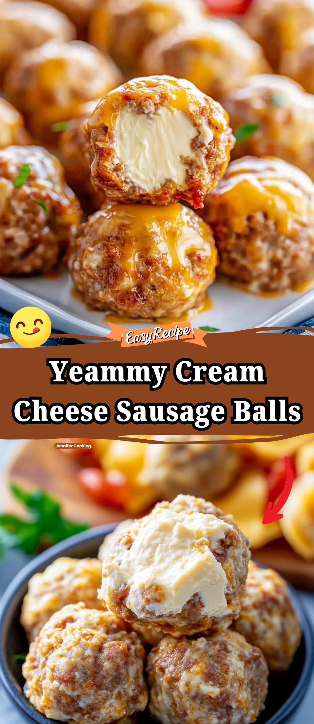 Cream Cheese Sausage Balls