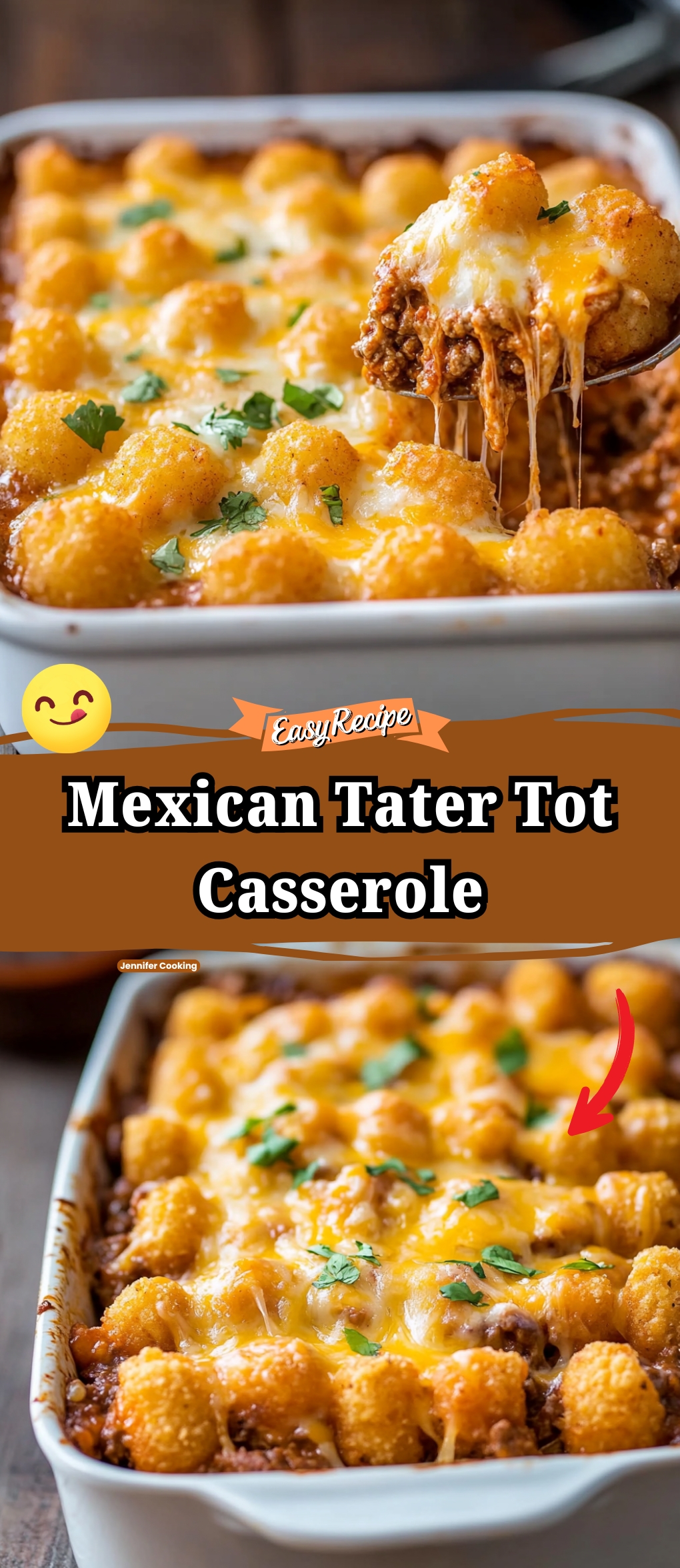 Mexican Tater Tot Casserole