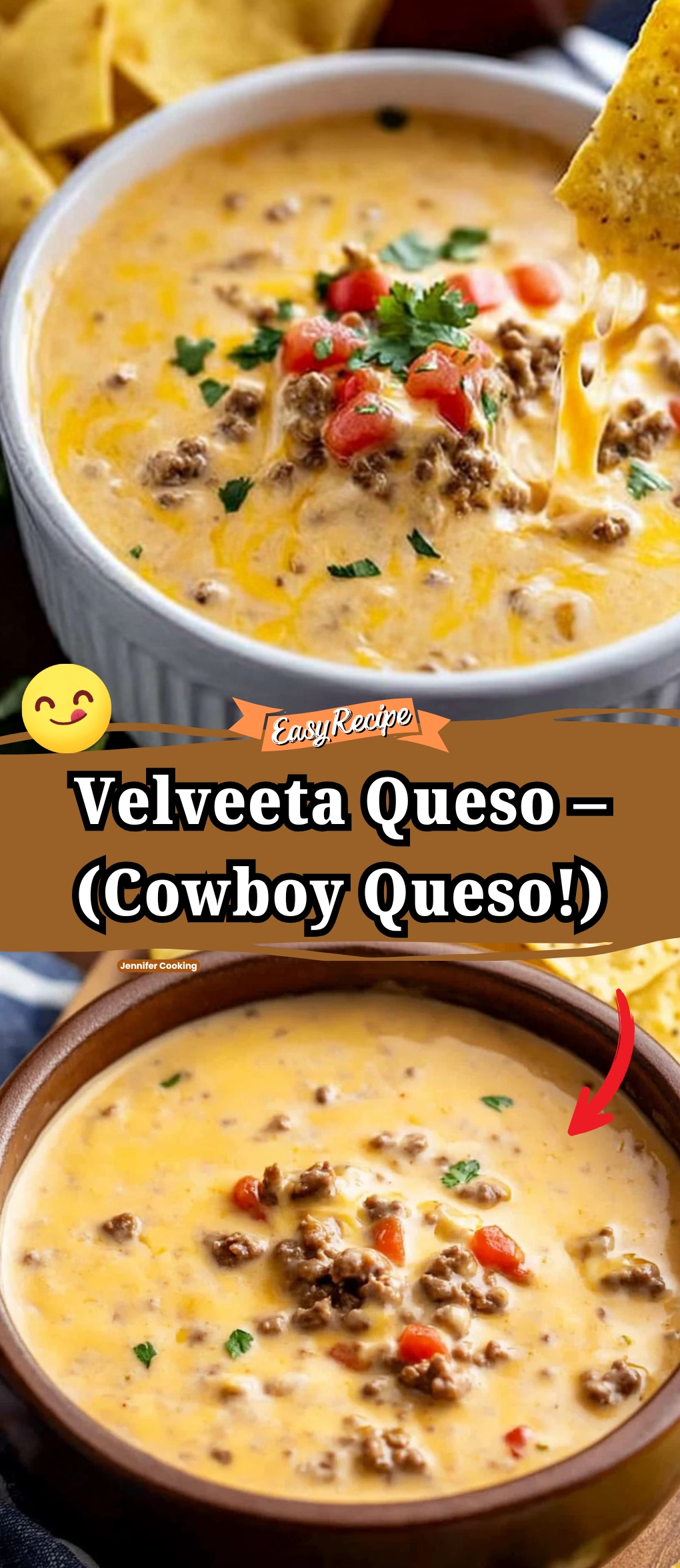Velveeta Queso – (Cowboy Queso!)