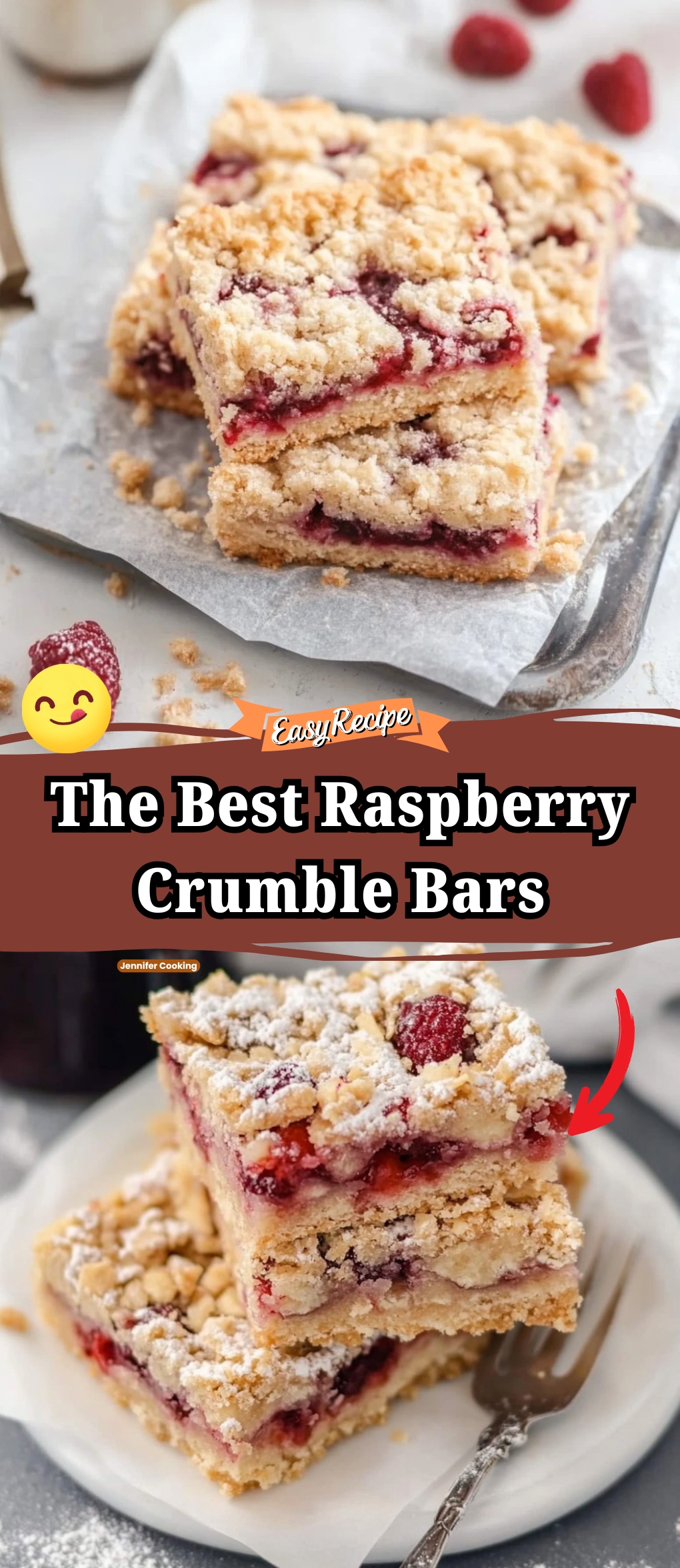 Raspberry Crumble Bars