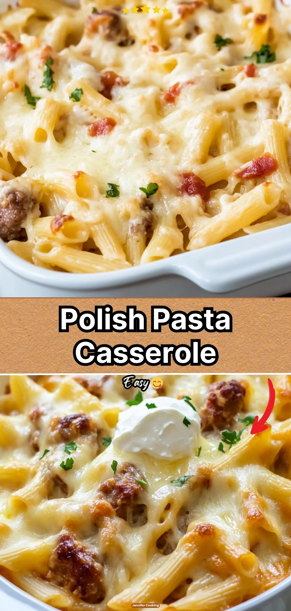 Polish Pasta Casserole