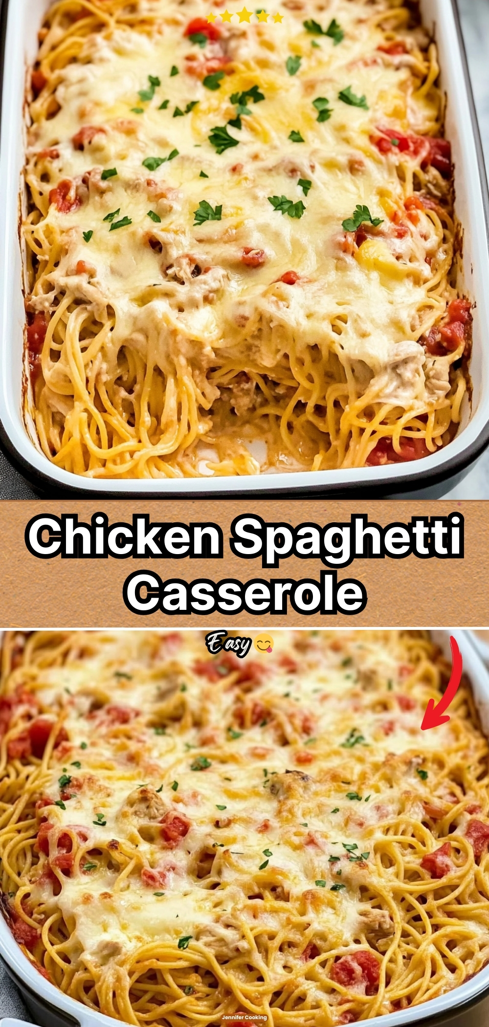 Chicken Spaghetti Casserole