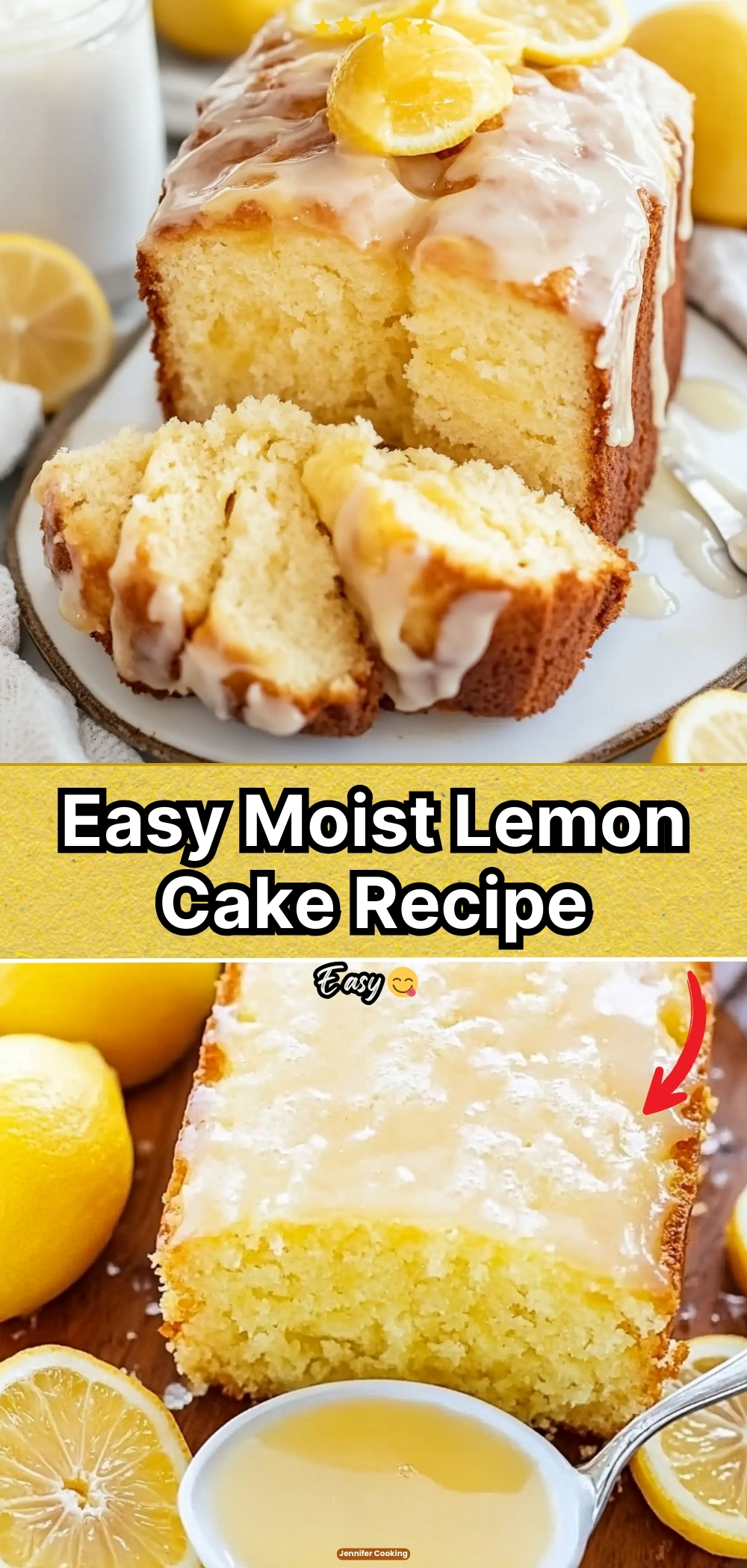 Moist Lemon Cake Recipe