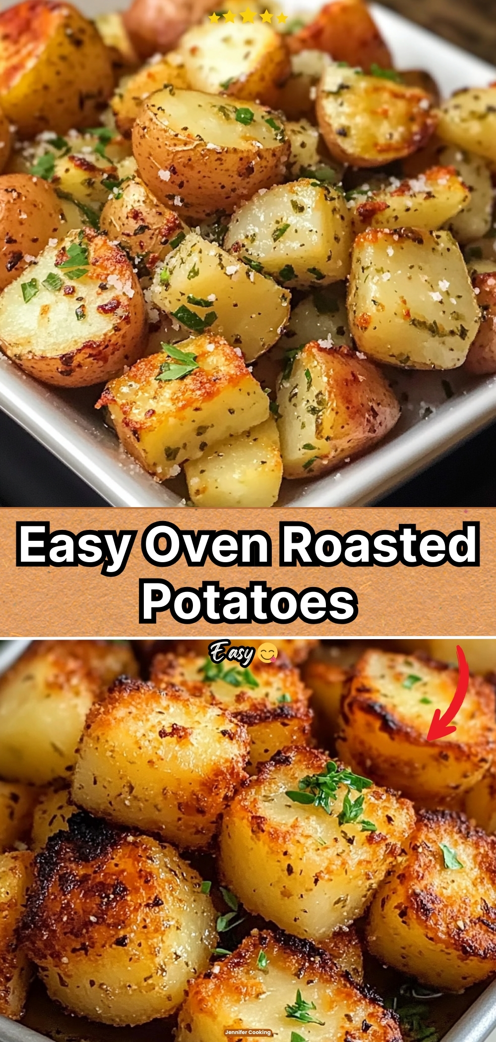 Easy Oven Roasted Potatoes