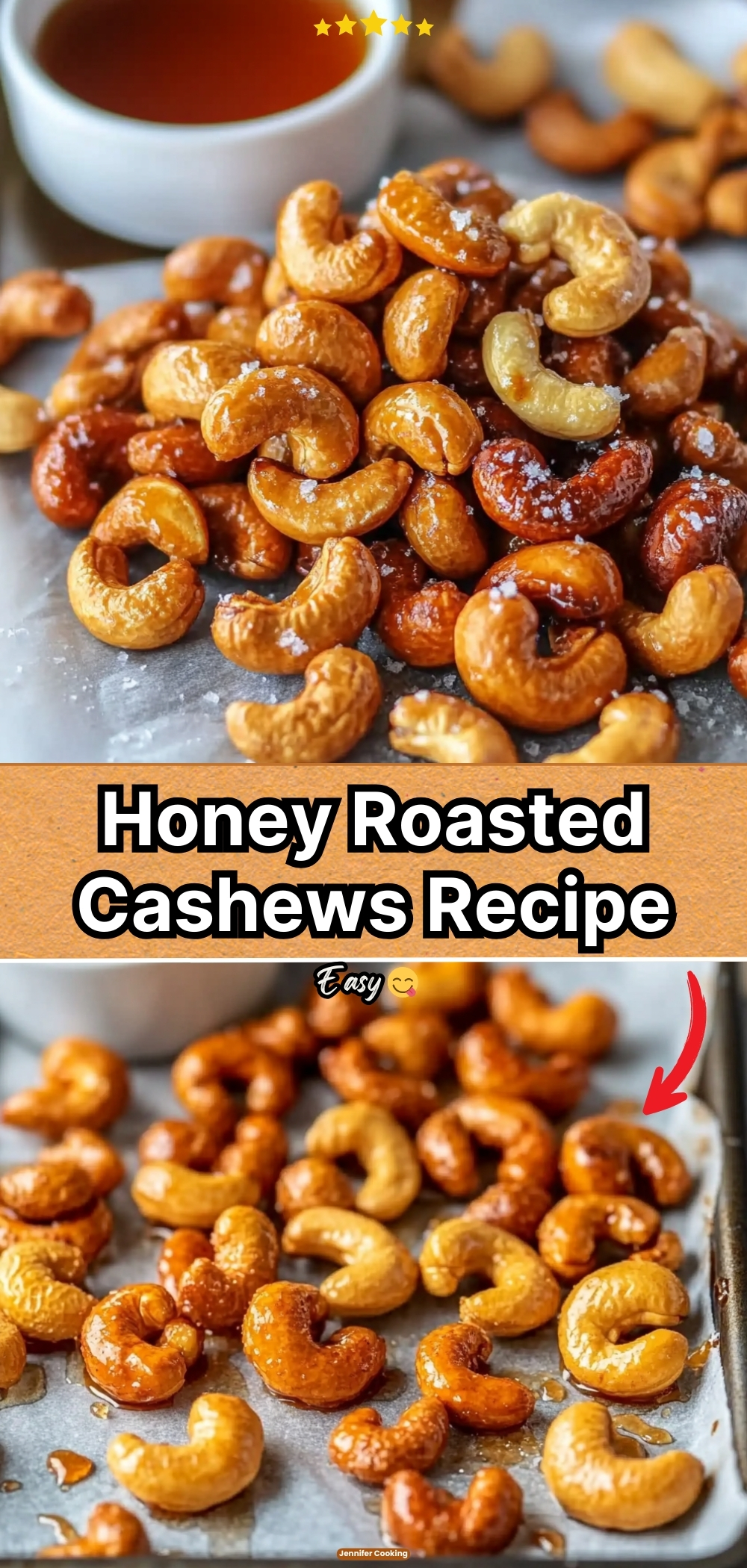 Honey Roasted Cashews Recipe