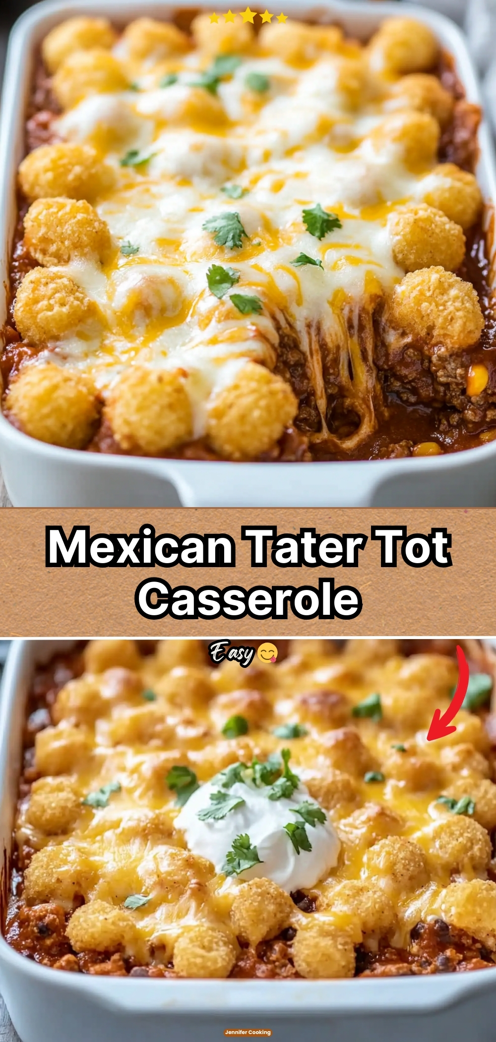 Mexican Tater Tot Casserole