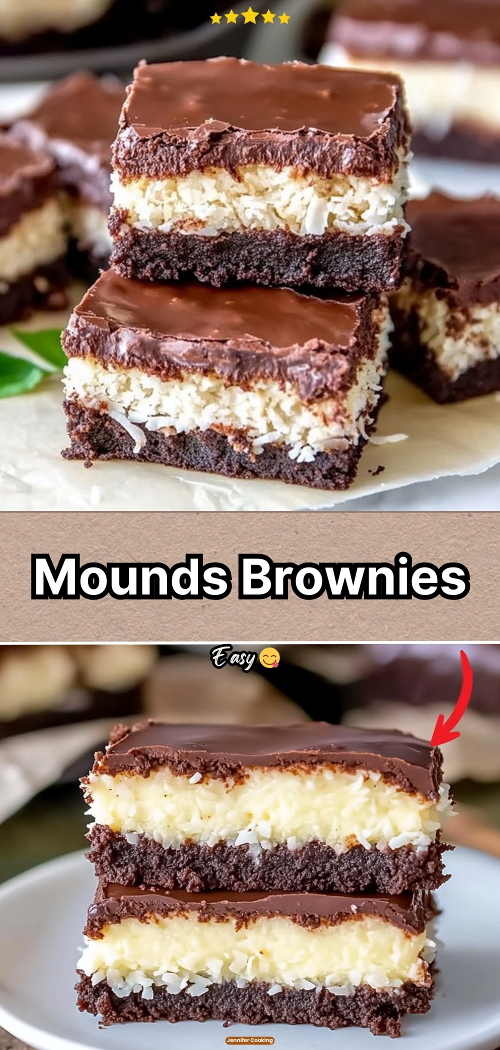 Mounds Brownies