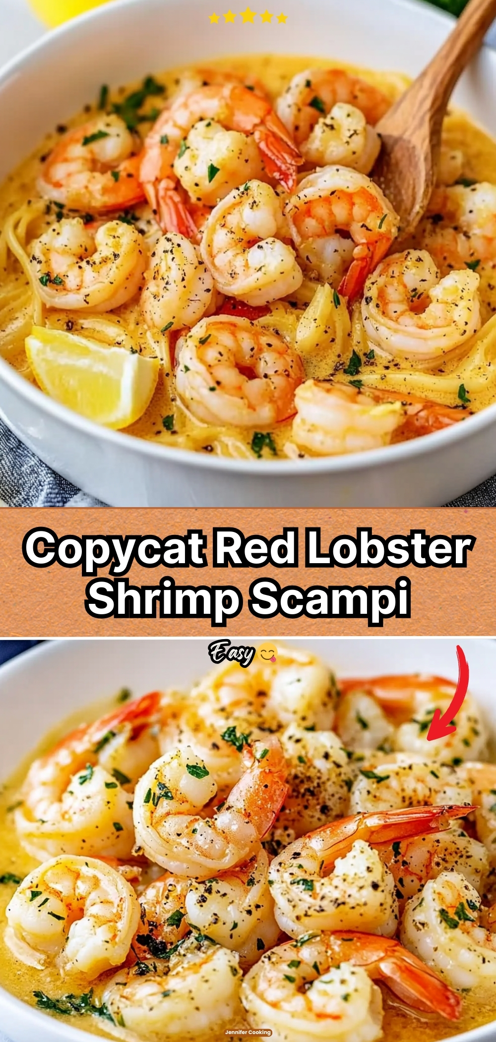 Copycat Red Lobster Shrimp Scampi