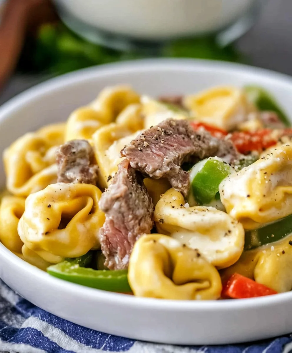 Philly Cheesesteak Tortellini