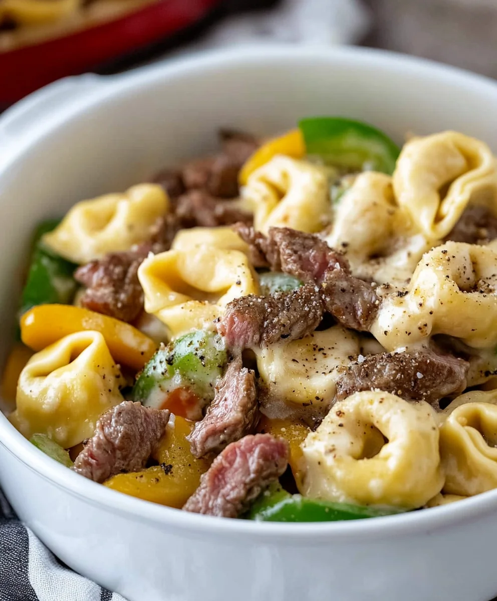 Philly Cheesesteak Tortellini