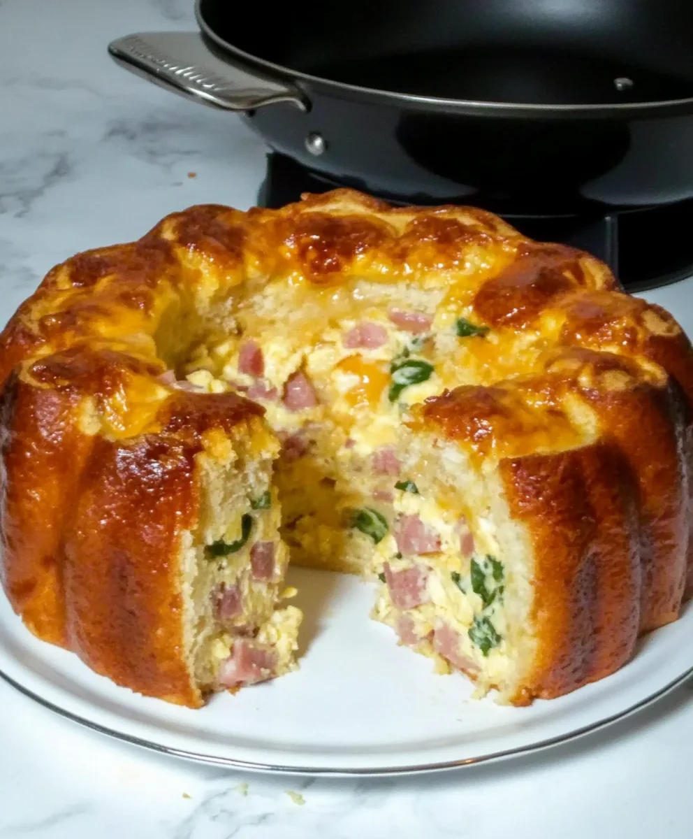 Savory Breakfast Bundt Cake