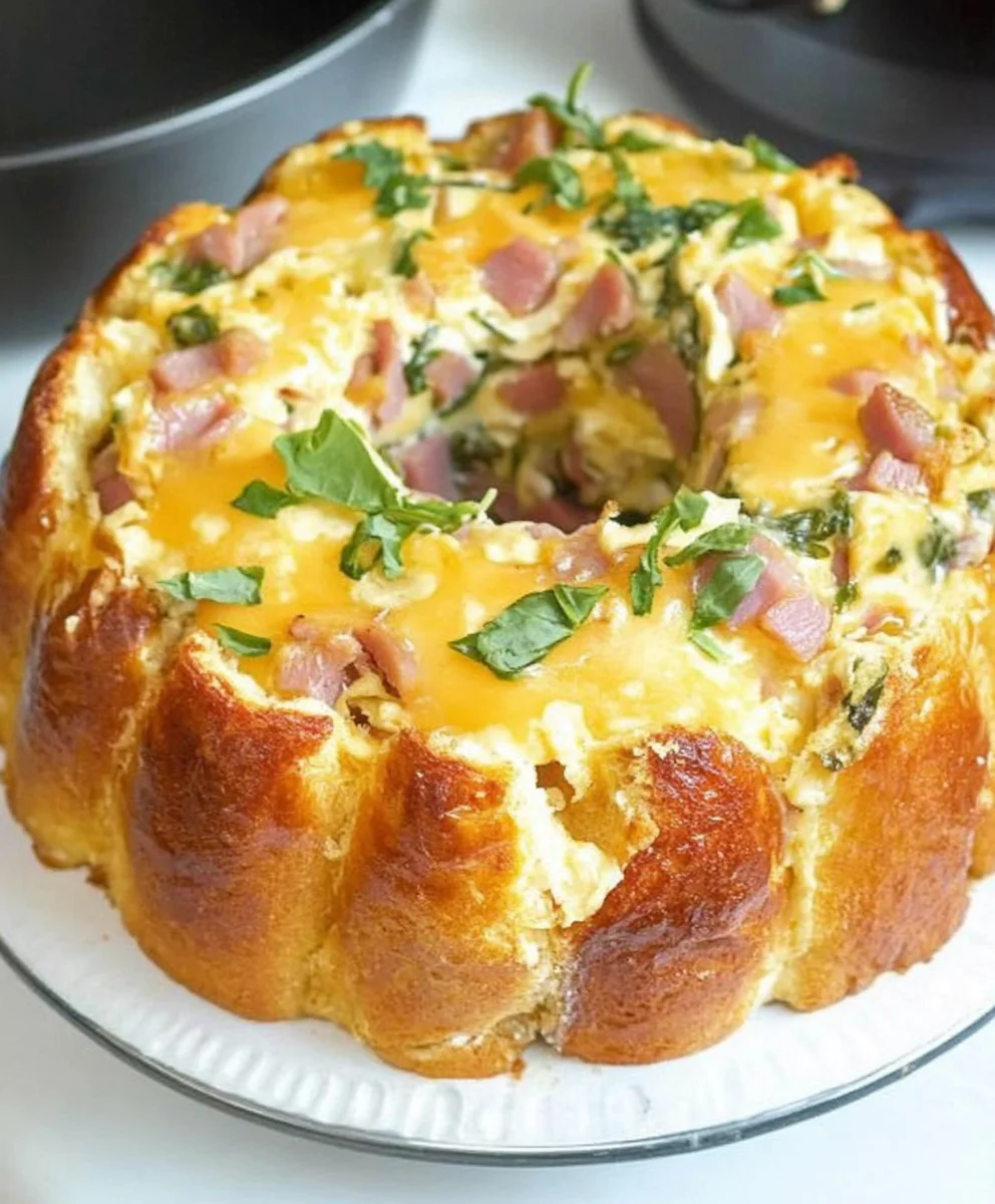 Savory Breakfast Bundt Cake
