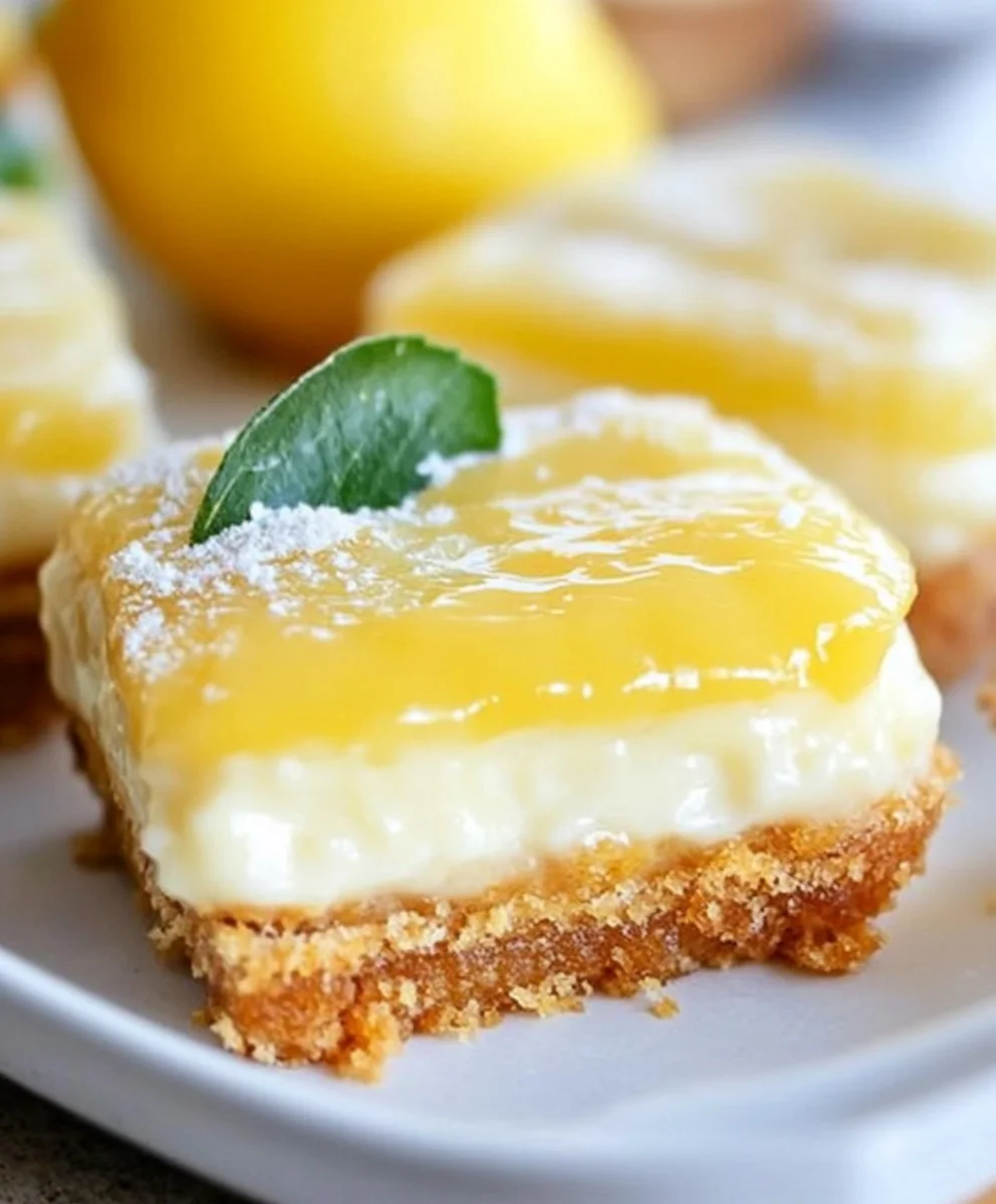 A THICK AND CREAMY LEMON BAR RECIPE